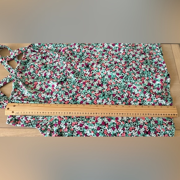 Charlotte Russe Green Floral Strappy Sundress /Size XL - Picture 10 of 11